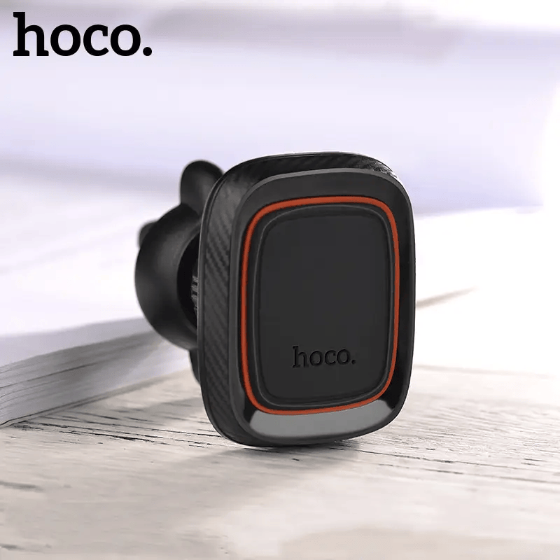 salelink.co.nz Hoco Car Holder Magnetic Air Vent Phone Holder HOCO CA23 Magnetic Car Phone Holder Air Vent PU Leather