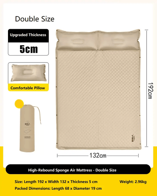 ECOTREK Mattress Self-Inflating Mattress – Double Size | Outdoor & Home Use PRI32525 Self-Inflating Mattress – Double Size | Outdoor & Home Use PRI32525