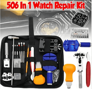 506pcs Watch Repair Tool Kit Back Case Opener Remover Spring Pin Bars Watchmaker – view 8