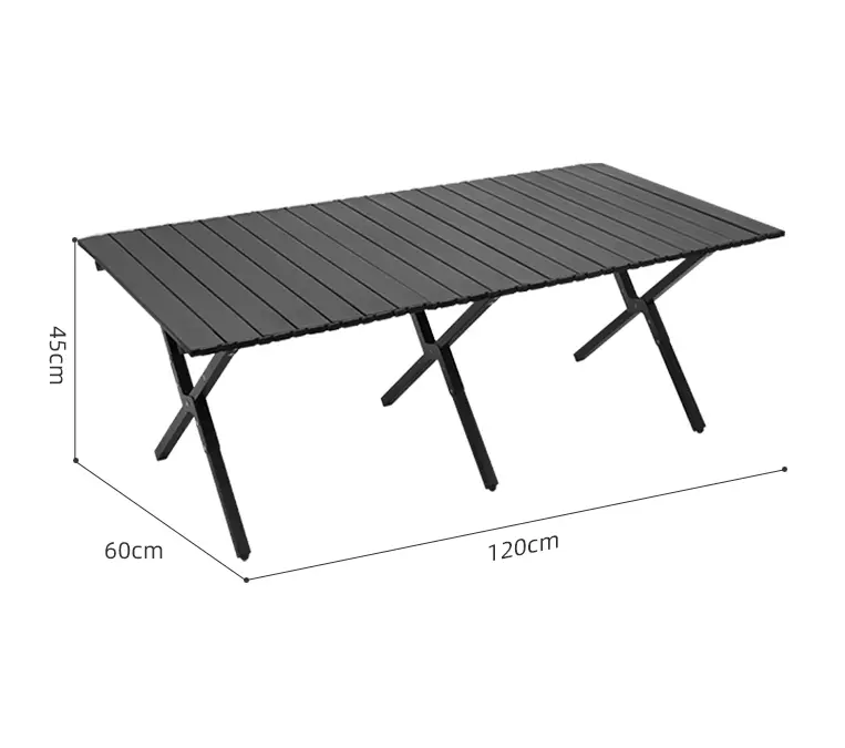 ECOTREK Table Portable Outdoor Folding Table – Egg Roll Style, 120cm LFRD5648 Portable Outdoor Folding Table – Egg Roll Style, 120cm LFRD5648