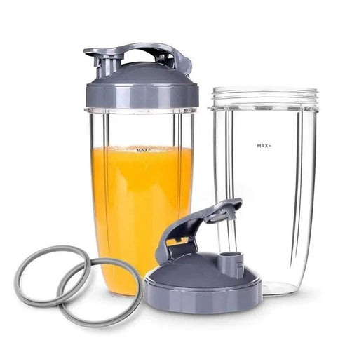6 Pack 32oz NutriBullet Cups With Resealable Lids And Gaskets For 600W 900W – view 1
