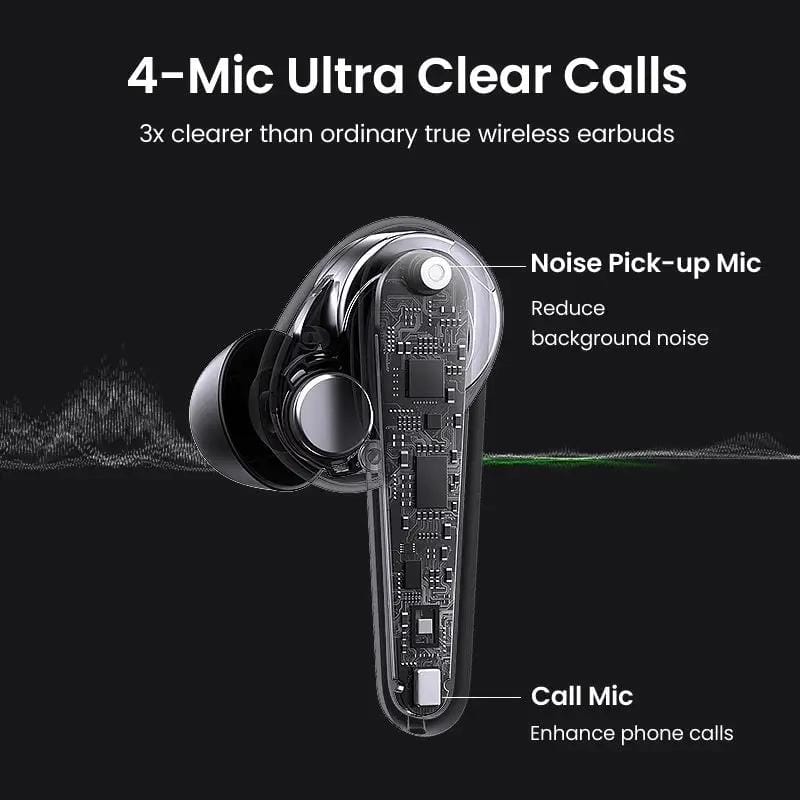 salelink.co.nz UGREEN UGREEN HiTune T1 Wireless Earbuds UGREEN HiTune T1 Wireless Earbuds | Action Outdoors NZ