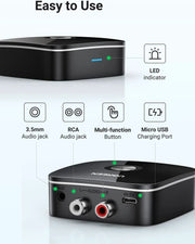 salelink.co.nz UGREEN UGREEN Bluetooth 5.0 Receiver APTX UGREEN Bluetooth 5.0 Receiver APTX | Action Outdoors NZ