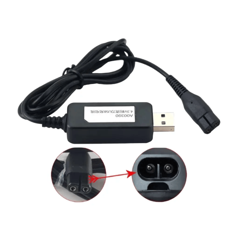 USB Charger Cable For PHILIPS 4.3V Shaver – view 3