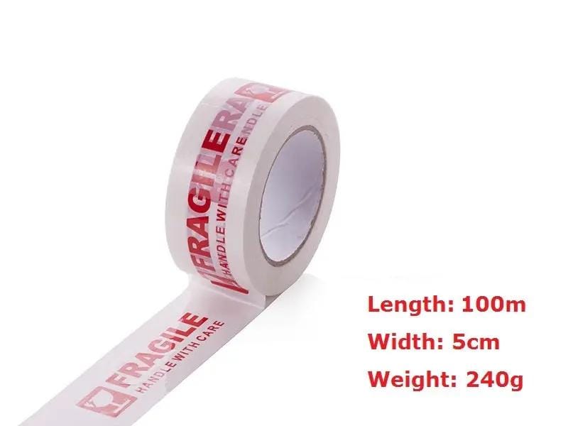 dealonline.co.nz dealonlinenz FRAGILE Packaging Tape - (5 Rolls) 48MM Fragile Packaging Tape 5 Rolls 48mm Wide