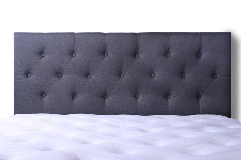 sue-e furniture Headboards Fenland Headboard Grey King Fenland Headboard Grey King