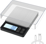 Digital Pocket Scale with USB Rechargeable 3000g/0.1g – view 1