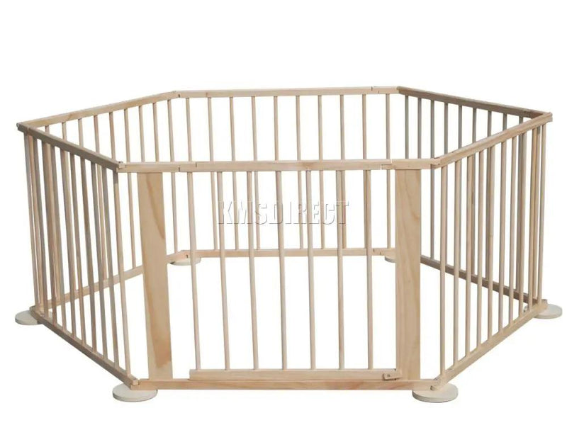 Kiwi Grab Kiwi Grab 8PC WOODEN BABY PLAYPEN 8PC WOODEN BABY PLAYPEN