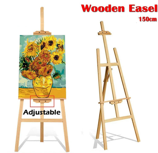 salelink.co.nz Unbranded 1.50M Wooden Easel 1.50M Wooden Easel | Action Outdoors NZ
