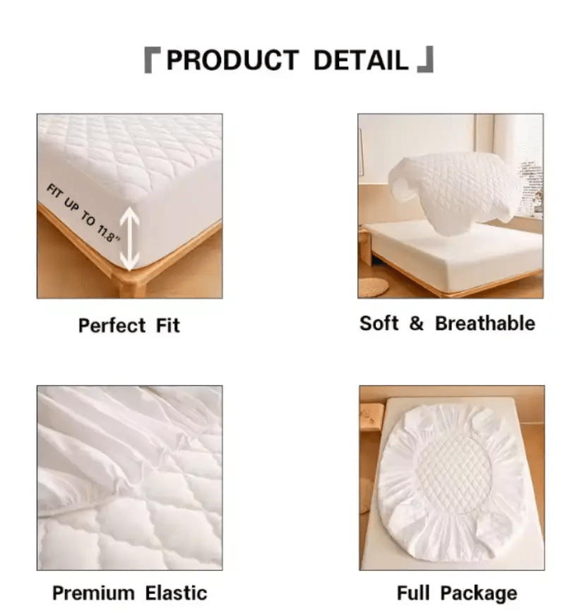 Waterproof Mattress Protector Queen (GZJ2975) – view 2