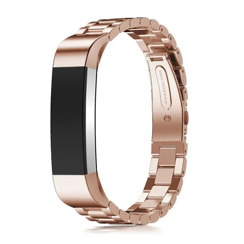 salelink.co.nz Unbranded Fitbit Alta Strap Rose Gold Stainless Steel Fitbit Alta And Alta HR Band