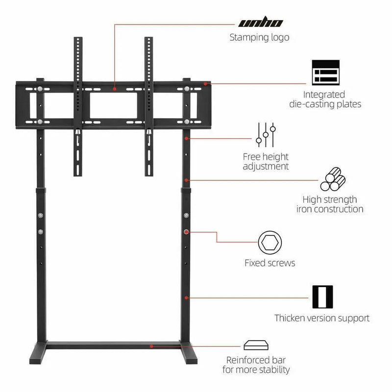 salelink.co.nz Unbranded Universal TV Floor Stand for 32" - 100" Universal TV Floor Stand for 32" - 100" | Action Outdoors NZ