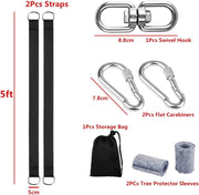 salelink.co.nz Unbranded Tree Swing Hanging Straps Kit Tree Swing Hanging Straps Kit | Action Outdoors NZ