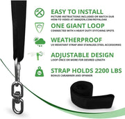 salelink.co.nz Unbranded Tree Swing Hanging Straps Kit Tree Swing Hanging Straps Kit | Action Outdoors NZ