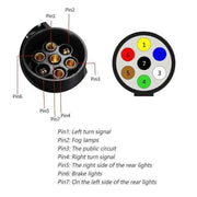 salelink.co.nz Unbranded 13 Pin to 7 Pin Towing Adaptor 13 Pin to 7 Pin Towing Adaptor | Action Outdoors NZ