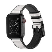 Apple Watch Band Strap 42mm(Series 10) 41mm 40mm 38mm - Leather Silicone (GZJ2236) – view 2