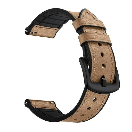Apple Watch Band Strap 42mm(Series 10) 41mm 40mm 38mm - Leather Silicone (GZJ2234) – view 1
