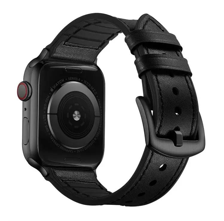 Apple Watch Band Strap 42mm(Series 10) 41mm 40mm 38mm - Leather Silicone (GZJ2231) – view 5