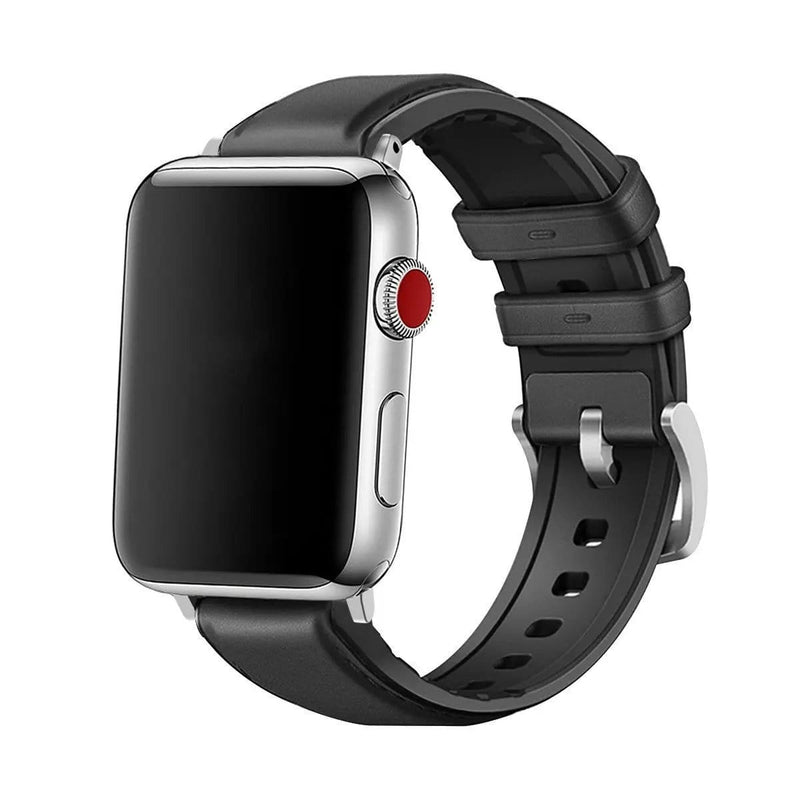 Apple Watch Band Strap 42mm(Series 10) 41mm 40mm 38mm - Leather Slim (GZJ2243)