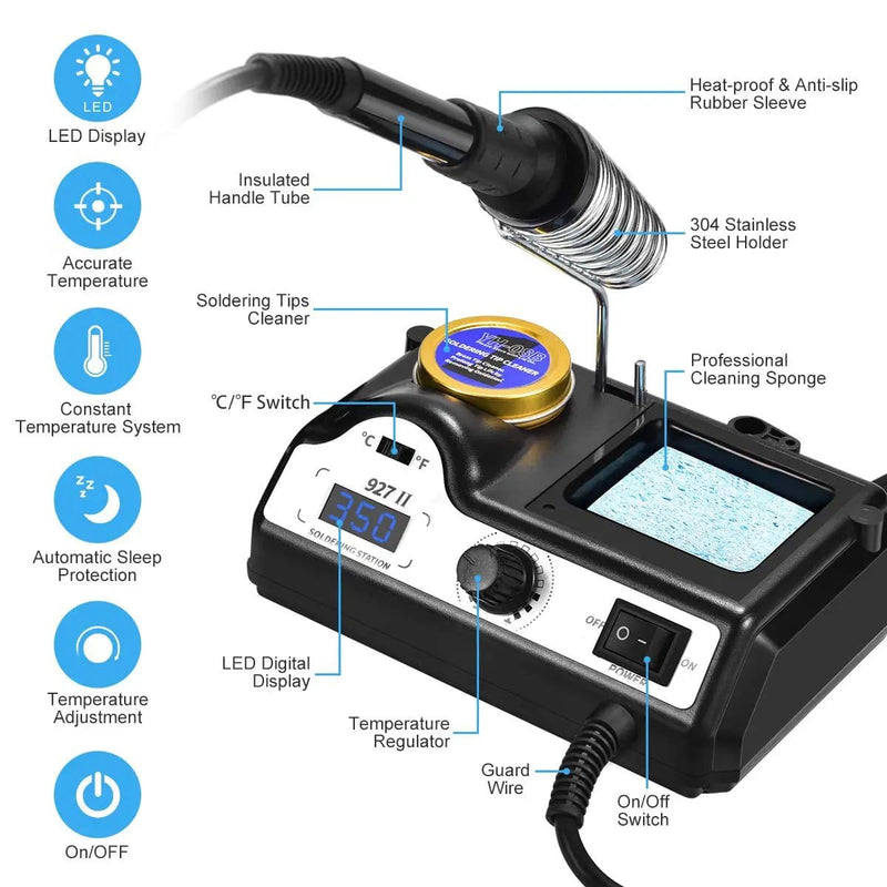Electric Soldering Iron Station Kit (GZJ933) – view 6