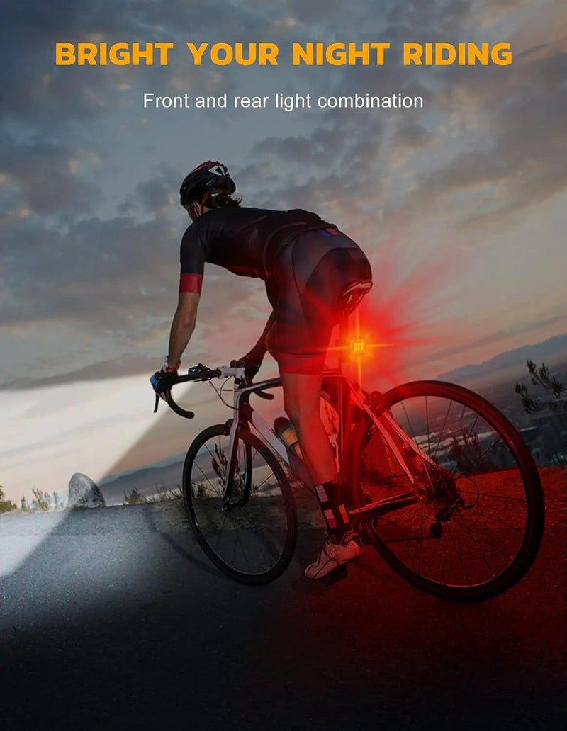 salelink.co.nz Unbranded Waterproof Bike Lights Waterproof Bike Lights | Action Outdoors NZ