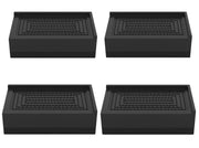 salelink.co.nz Unbranded 4Pcs Furniture Risers Bed Risers 4Pcs Furniture Risers Bed Risers | Action Outdoors NZ
