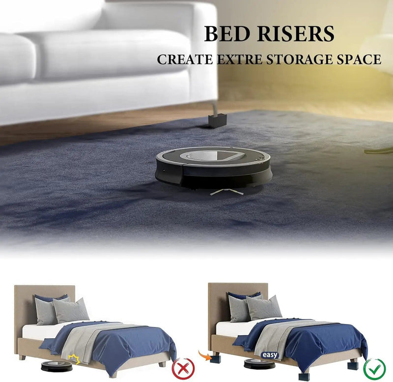 salelink.co.nz Unbranded 4Pcs Furniture Risers 7.5cm 4Pcs Furniture Risers 7.5cm | Action Outdoors NZ