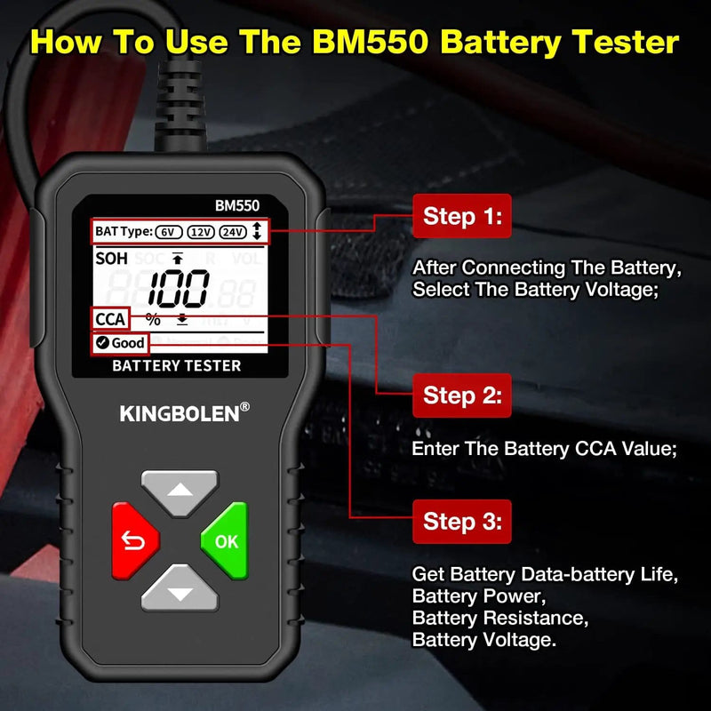 salelink.co.nz Unbranded Car Battery Tester Car Battery Tester | Action Outdoors NZ