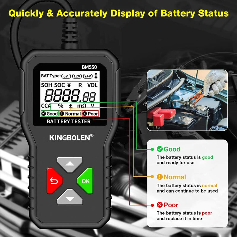 salelink.co.nz Unbranded Car Battery Tester Car Battery Tester | Action Outdoors NZ