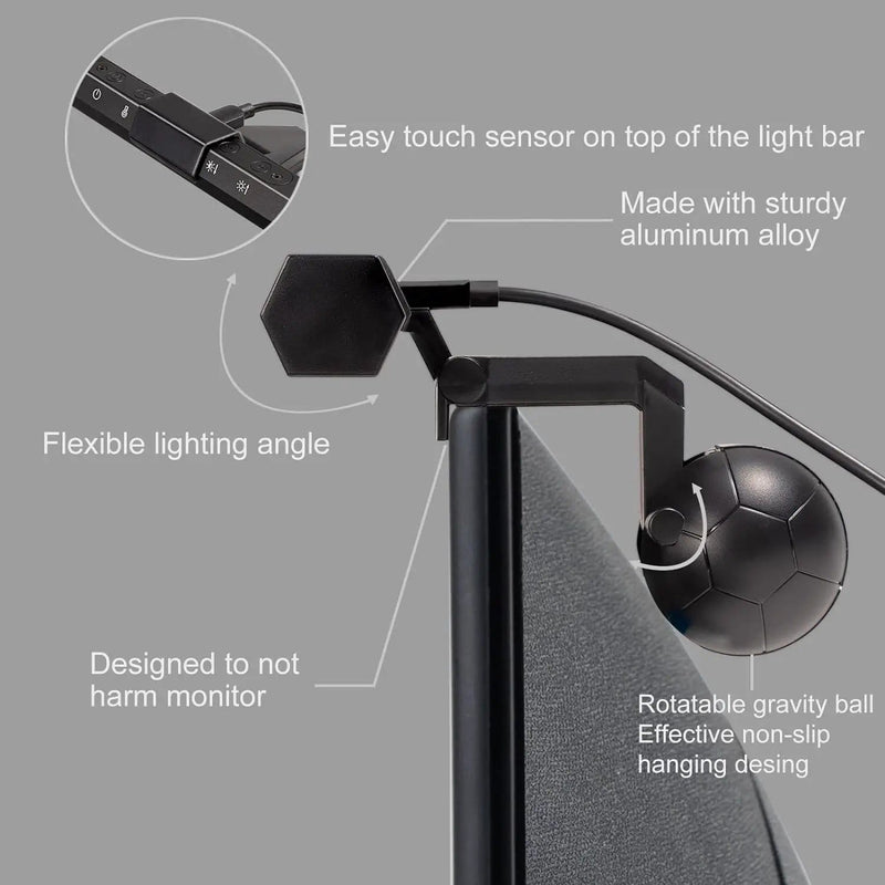 Computer Monitor Light Bar Desk Lamp 40cm – view 3