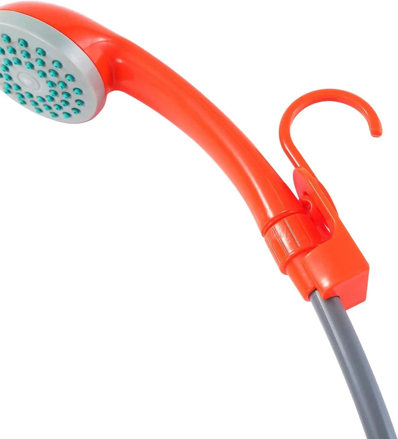Portable Camping Shower Kit with Folding Bucket – view 5
