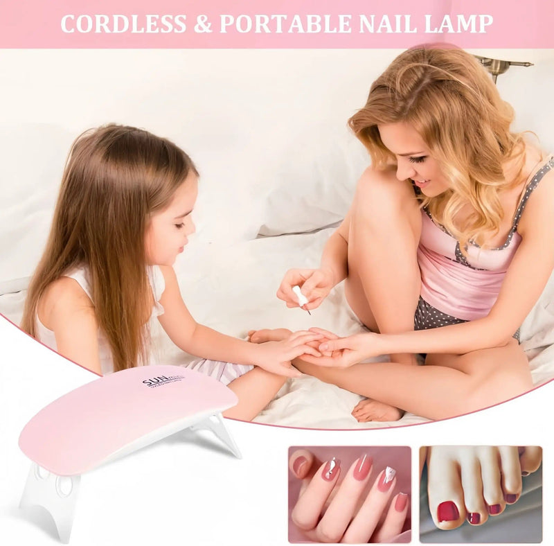 salelink.co.nz Unbranded Mini UV LED Nail Lamp Mini UV LED Nail Lamp | Action Outdoors NZ