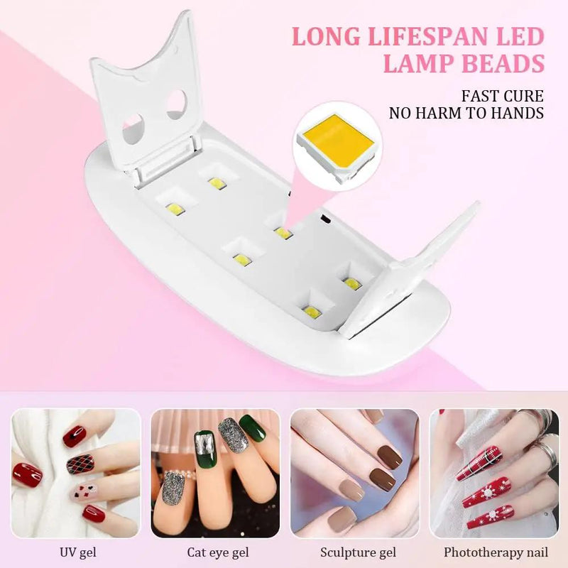 salelink.co.nz Unbranded Mini UV LED Nail Lamp Mini UV LED Nail Lamp | Action Outdoors NZ