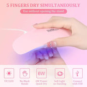 salelink.co.nz Unbranded Mini UV LED Nail Lamp Mini UV LED Nail Lamp | Action Outdoors NZ