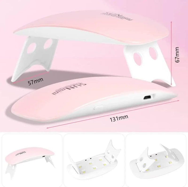 salelink.co.nz Unbranded Mini UV LED Nail Lamp Mini UV LED Nail Lamp | Action Outdoors NZ