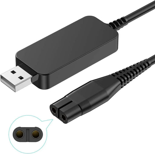 USB Charger Cable For PHILIPS 4.3V Shaver – view 2