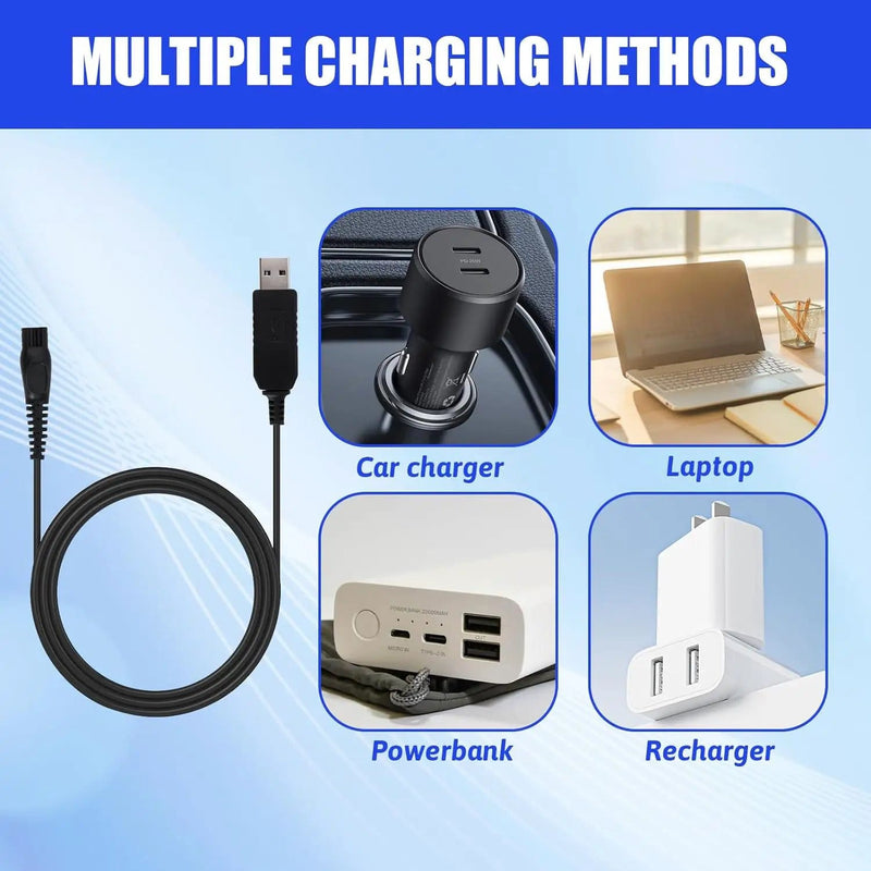USB Charger Cable for Philips Shaver 15V – view 2