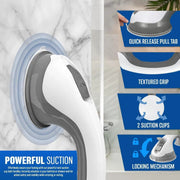 salelink.co.nz Unbranded 2Pcs Bathroom Grab Bars Shower Handles 2 Pack Shower Grab Bars With Twin Suction