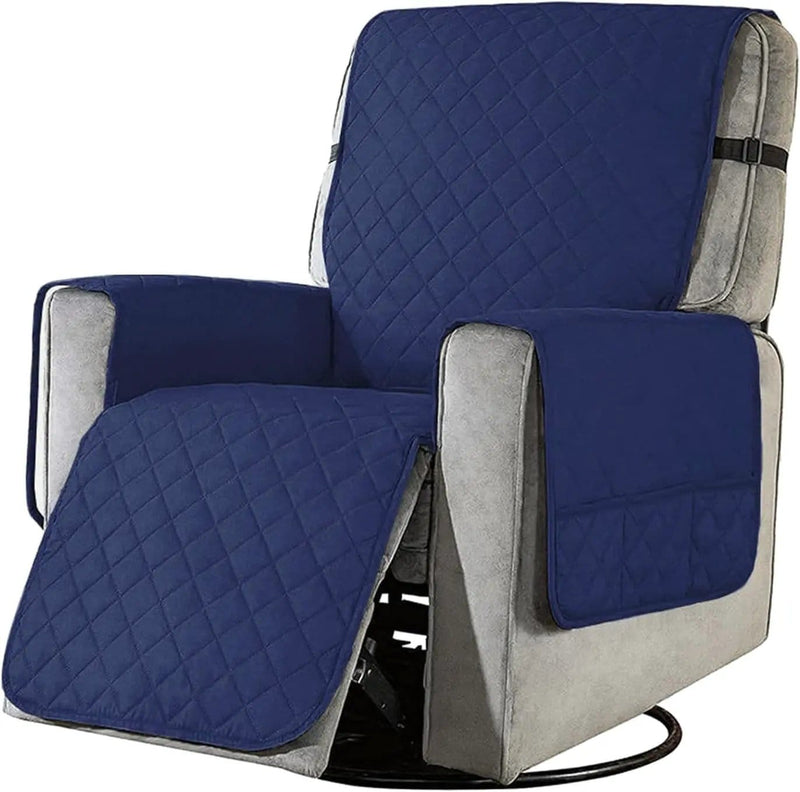 salelink.co.nz Unbranded Recliner Sofa Chair Cover Navy-L Recliner Sofa Chair Cover Navy-L | Action Outdoors NZ