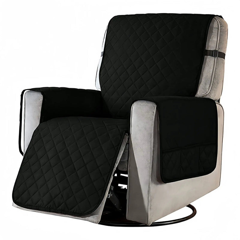 salelink.co.nz Unbranded Recliner Sofa Chair Cover Black-L Recliner Sofa Chair Cover Black-L | Action Outdoors NZ
