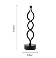 salelink.co.nz Unbranded Spiral LED Table Lamp Spiral LED Table Lamp (GZJ2685) | Action Outdoors NZ