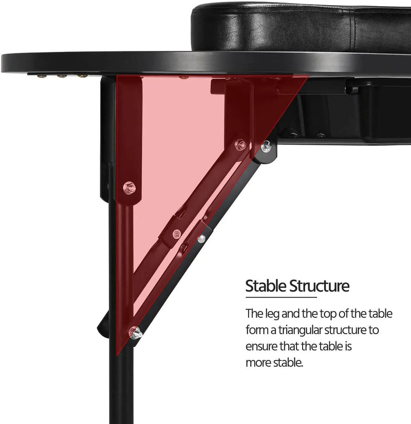 salelink.co.nz Unbranded Folding Manicure Table Black Folding Manicure Table Black | Action Outdoors NZ