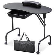 salelink.co.nz Unbranded Folding Manicure Table Black Folding Manicure Table Black | Action Outdoors NZ