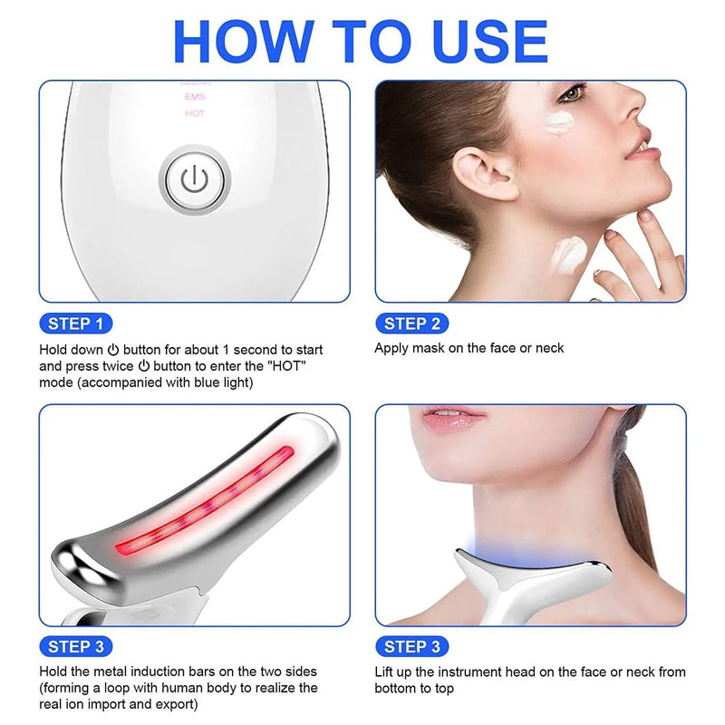 salelink.co.nz Unbranded Multifunctional Face and Neck Massager Multifunctional Face and Neck Massager | Action Outdoors NZ