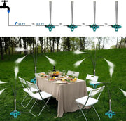 salelink.co.nz Unbranded Standing Misting Cooling System Standing Misting Cooling System | Action Outdoors NZ