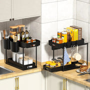 Under Sink Storage Kitchen Bathroom Cabinet Organizer – view 5