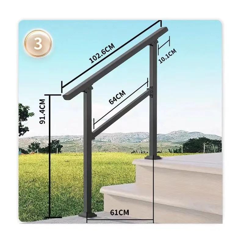salelink.co.nz Unbranded Stair Handrail 3 Steps Stair Handrail 3 Steps | Action Outdoors NZ