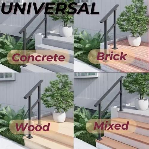 salelink.co.nz Unbranded Stair Handrail 3 Steps Stair Handrail 3 Steps | Action Outdoors NZ