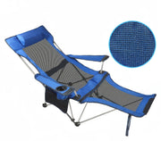 salelink.co.nz Unbranded Reclining Camping Chair with Footrest Reclining Camping Chair with Footrest | Action Outdoors NZ