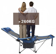 salelink.co.nz Unbranded Reclining Camping Chair with Footrest Reclining Camping Chair with Footrest | Action Outdoors NZ